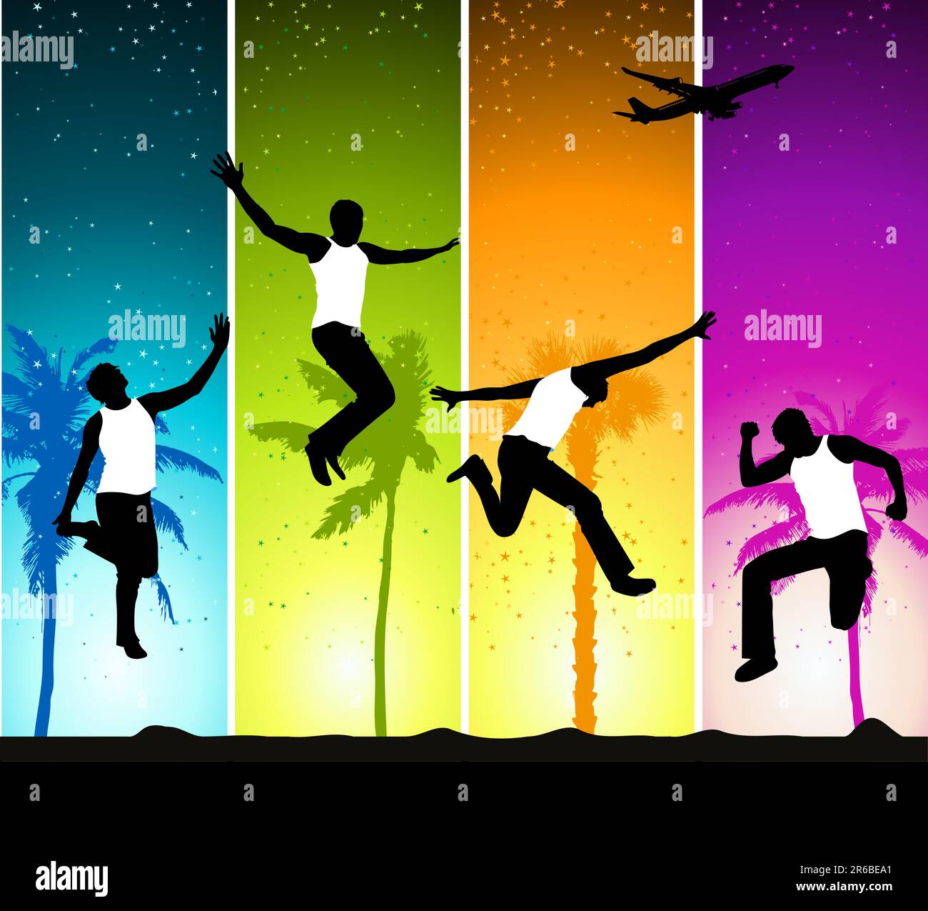 Funny vacations Stock Vector Images Alamy