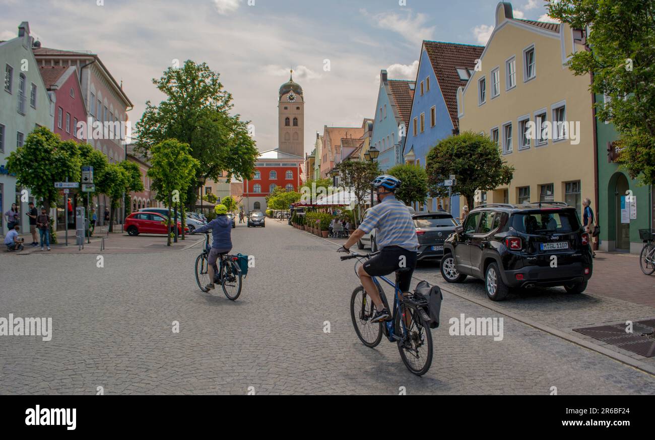 City of Erding, Germany Stock Photo Alamy