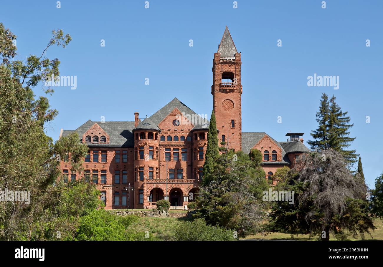 Preston School Of Industry,  also known as Preston Castle, originally opened June 13,  1894. California. Stock Photo