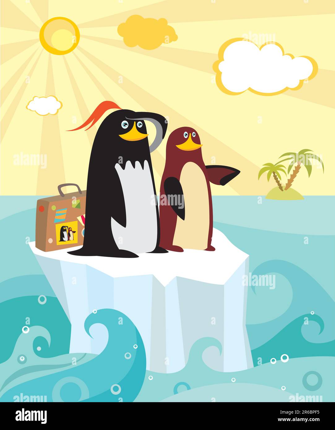 global warming illustration Stock Vector Image & Art - Alamy