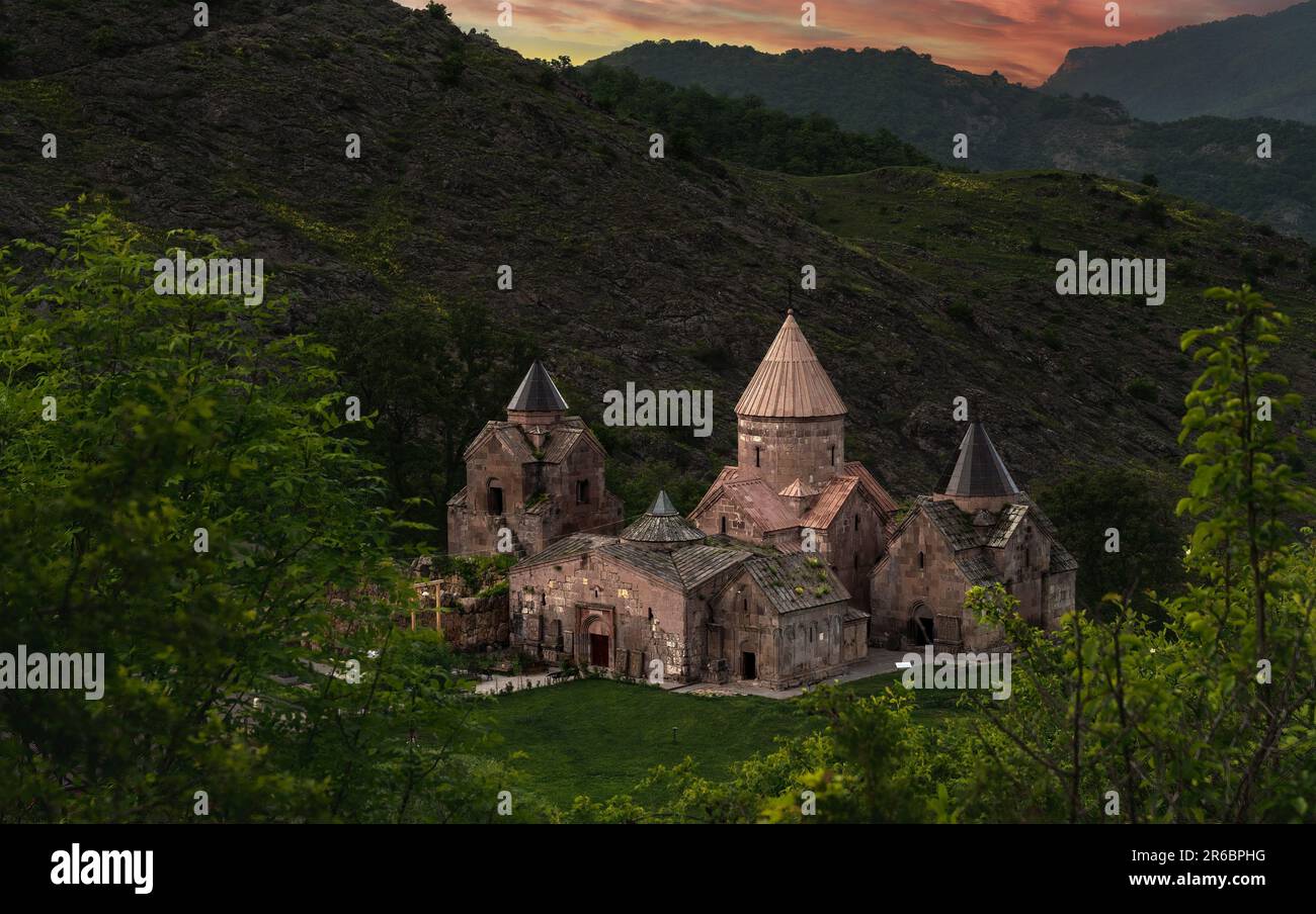 Goshavank Monastery in Gosh Village, Tavush Province, Armeniad Stock Photo