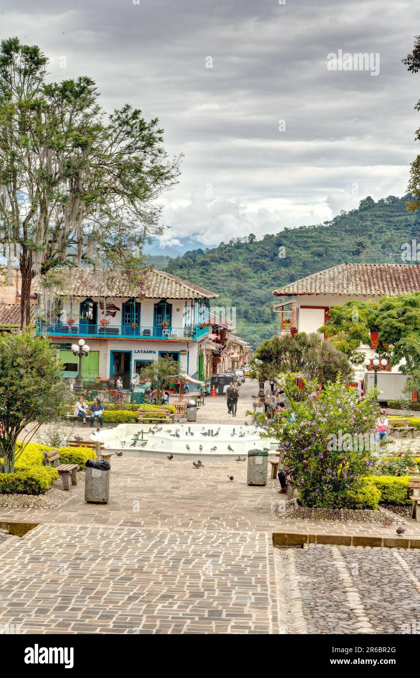 Jardin, Antioquia, Colombia Stock Photo
