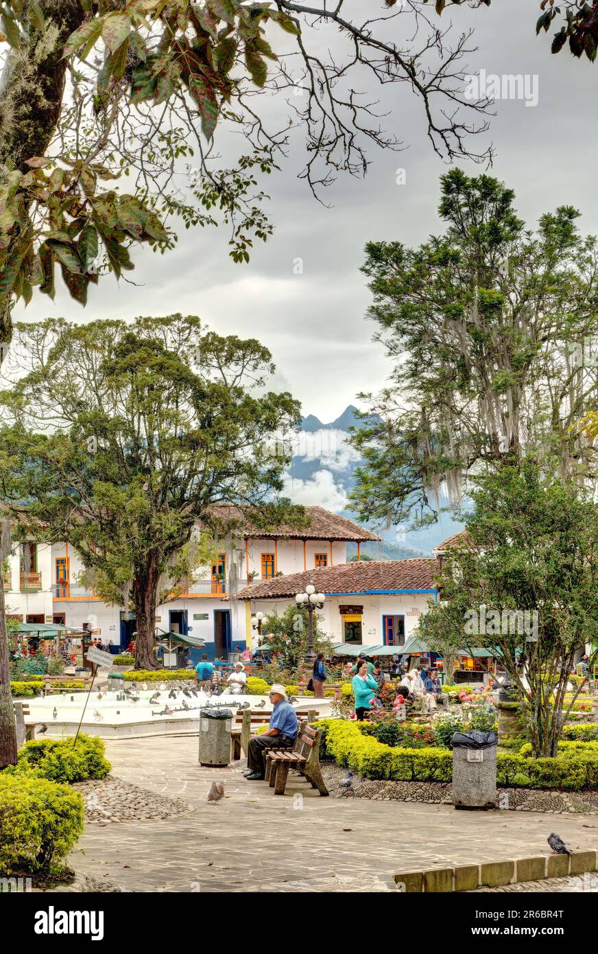 Jardin, Antioquia, Colombia Stock Photo
