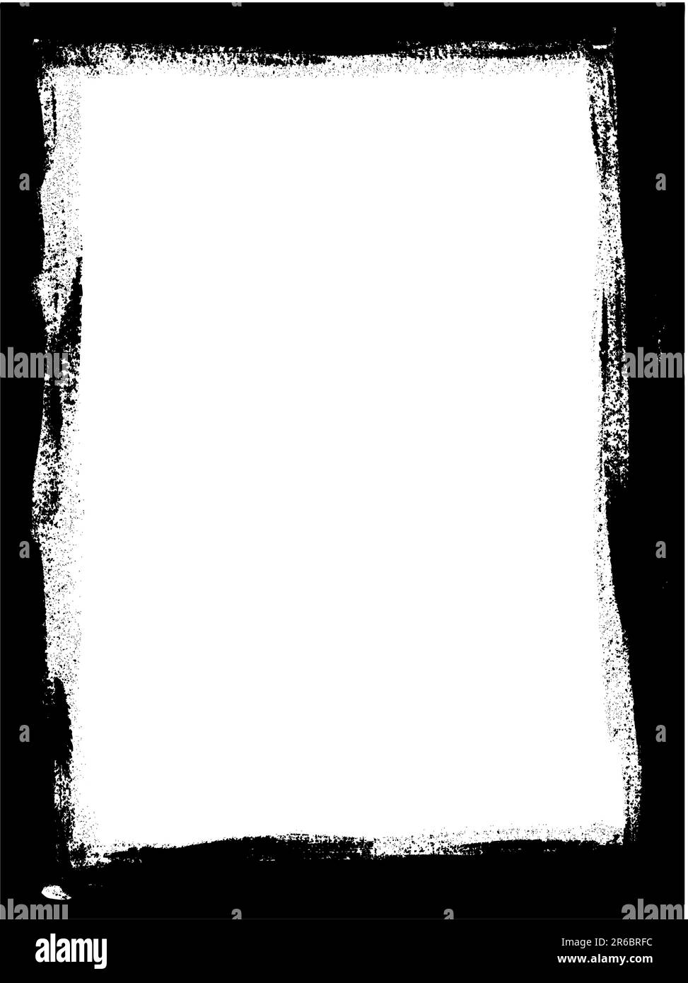 Full Page Paint Border Can be used as a background, Backdrop, Border