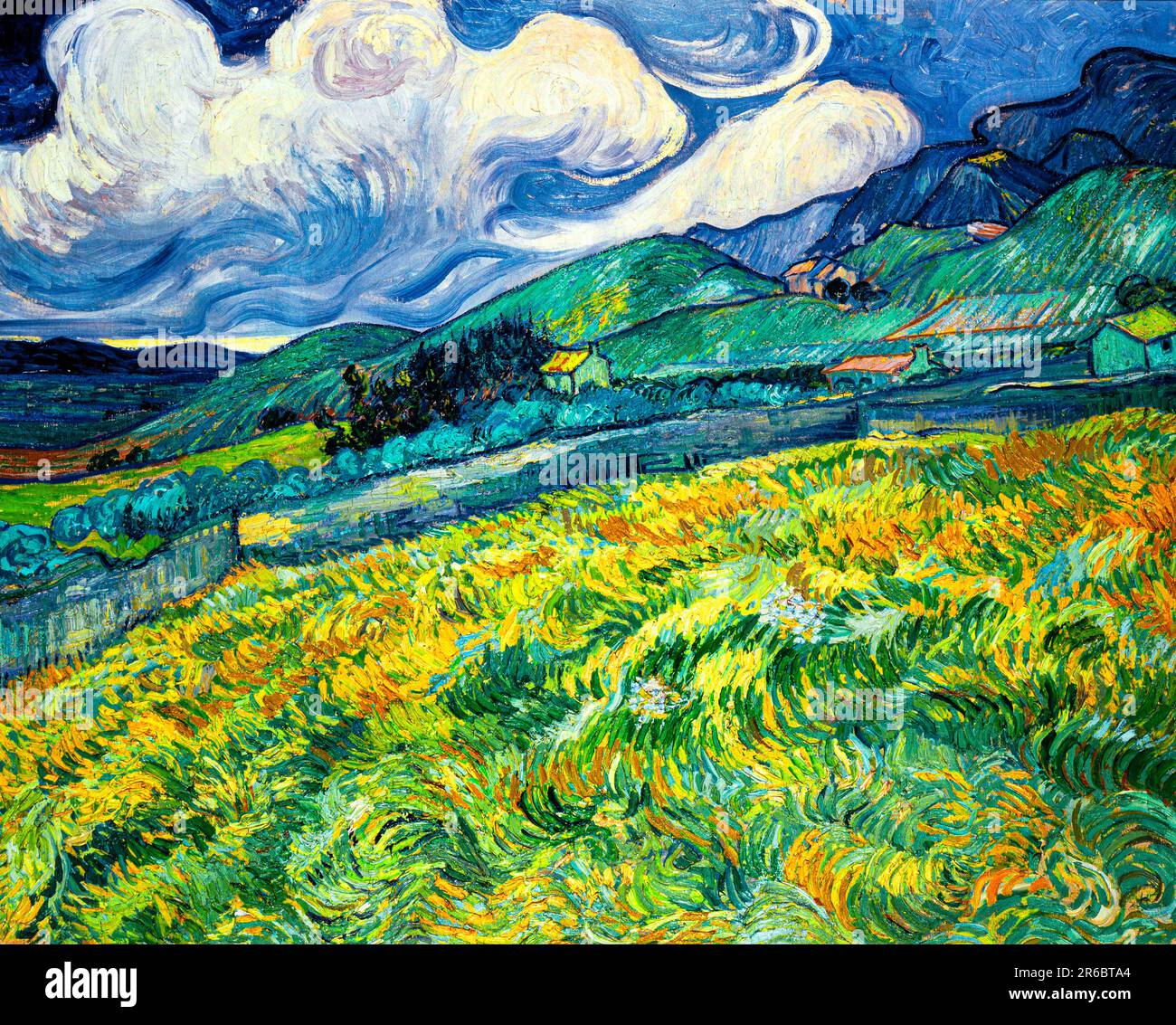 Vincent van gogh landscape from hi-res stock photography and images - Alamy