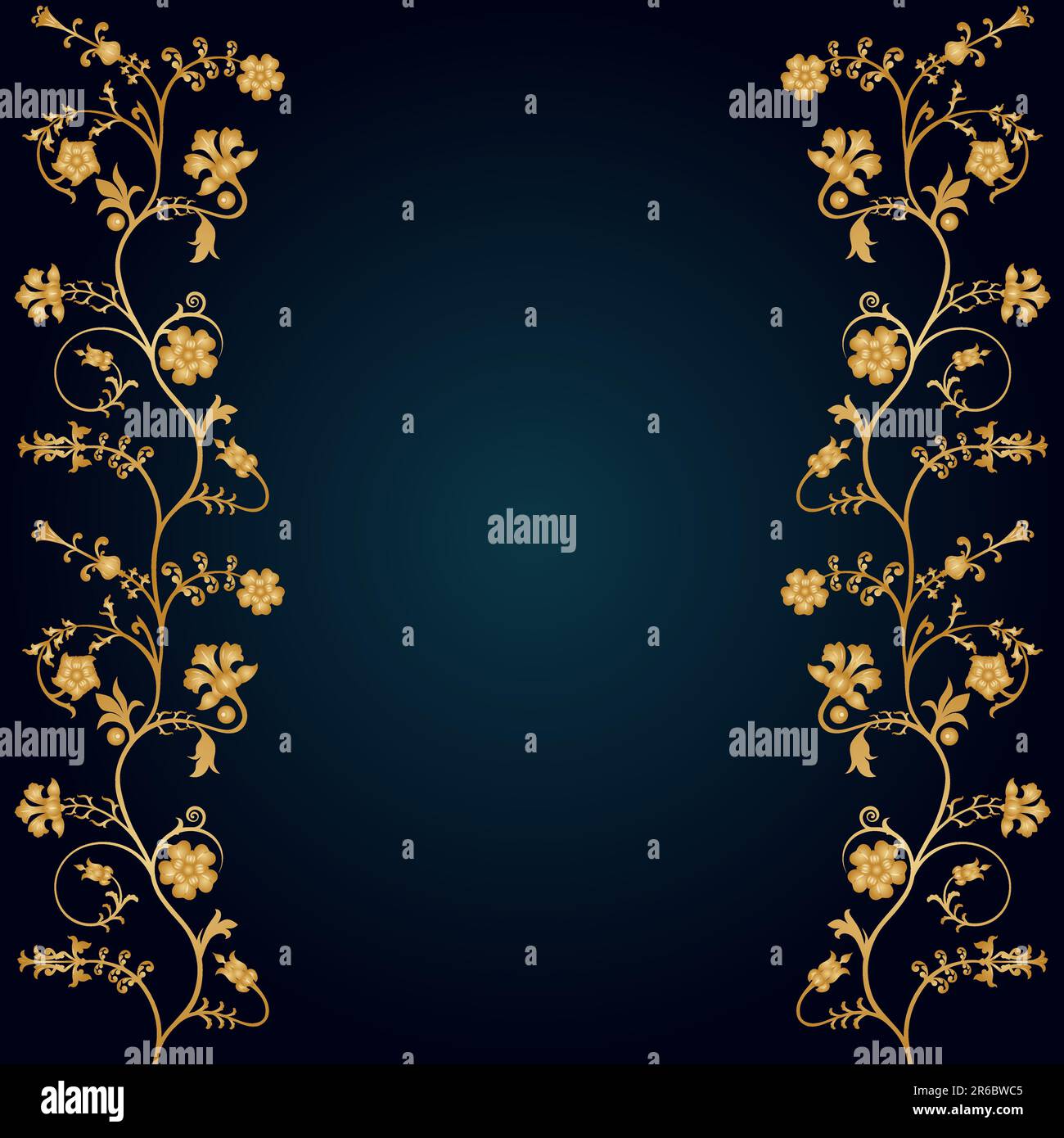 Vector floral frame Stock Vector Image & Art - Alamy