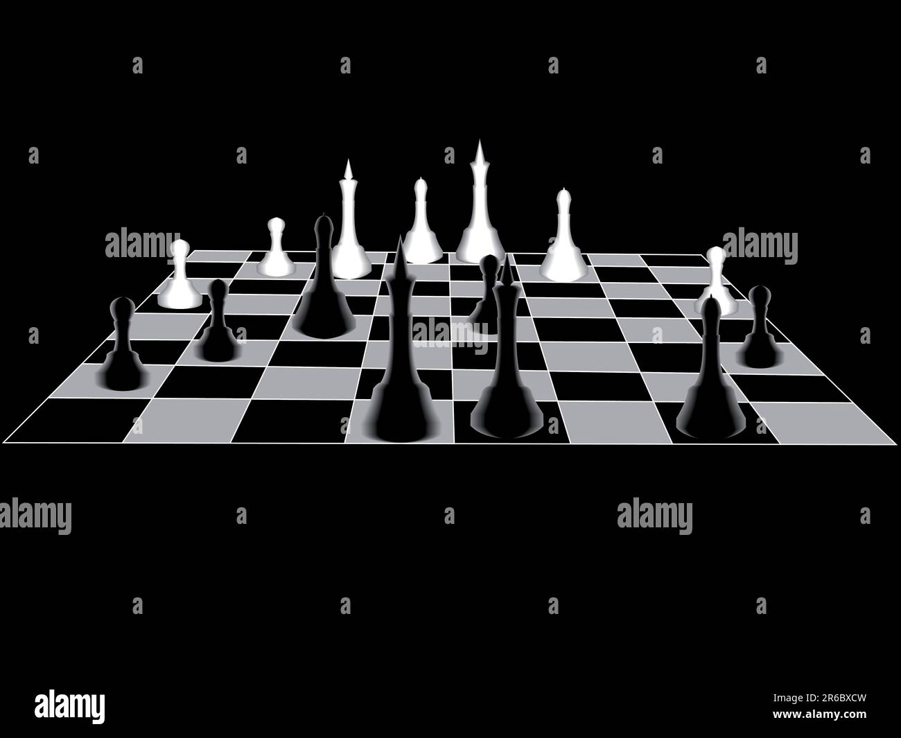 Black queen cell Stock Vector Images - Alamy