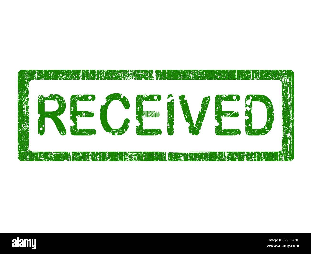 Received stamp hi-res stock photography and images - Alamy
