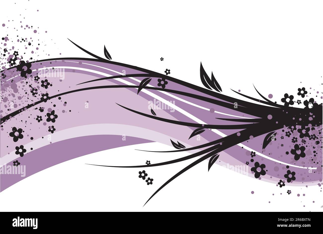 Background illustration, purple & black Stock Vector Image & Art - Alamy