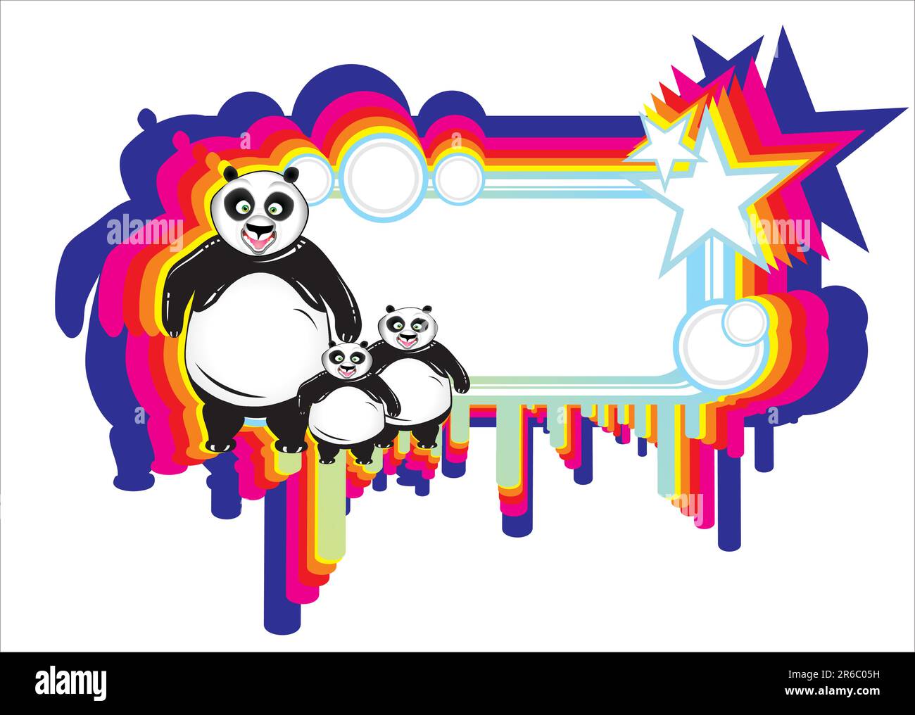 Juvenile red panda Stock Vector Images - Alamy