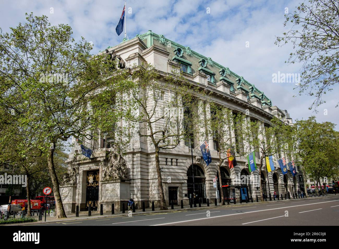 Australia House, High Commission of Australia, Strand, London UK Stock Photo