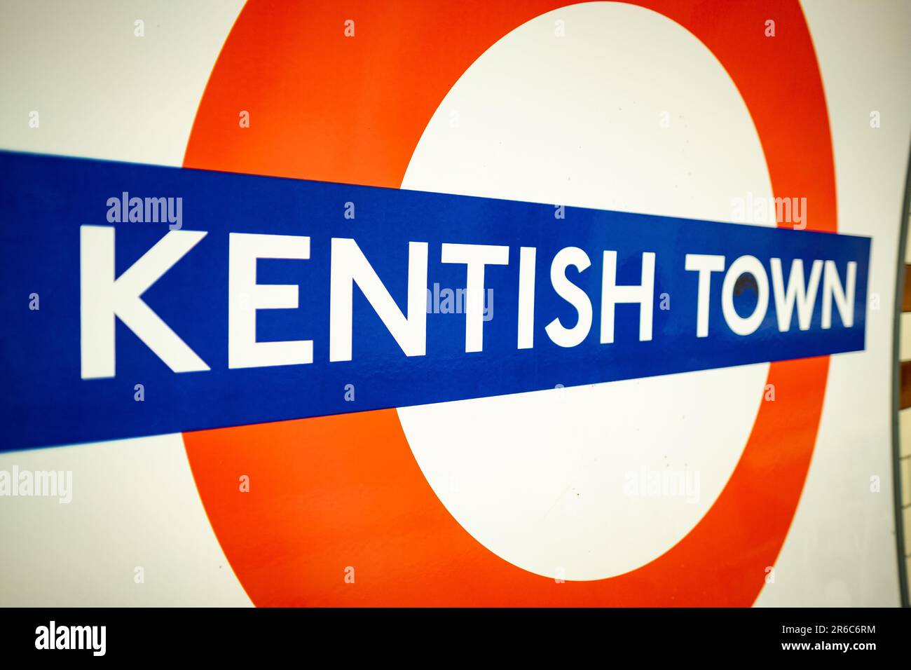 LONDON- MARCH 21, 2023: Kentish Town Underground Station, a Northern Line station in Camden area of north London Stock Photo