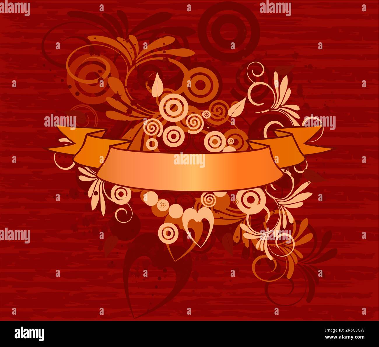 Abstract  artistic  floral background - vector Stock Vector