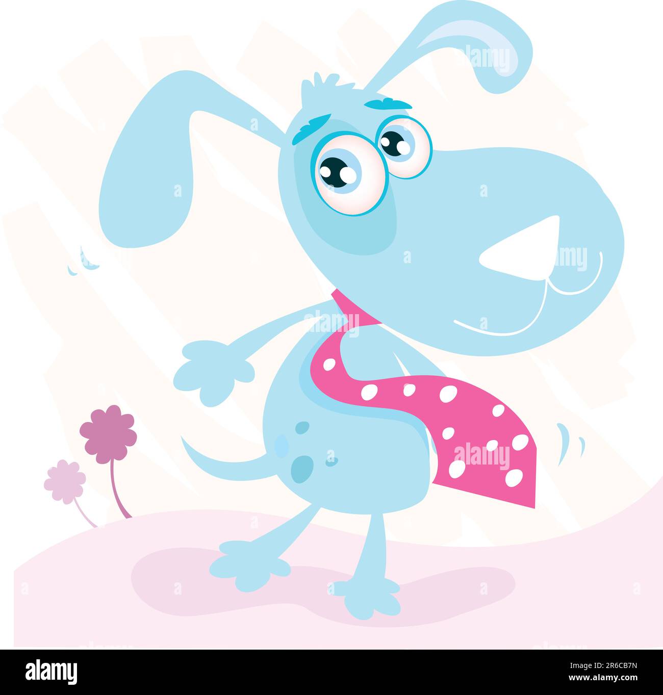 Cute vector dog. Art vector Illustration Stock Vector Image & Art - Alamy