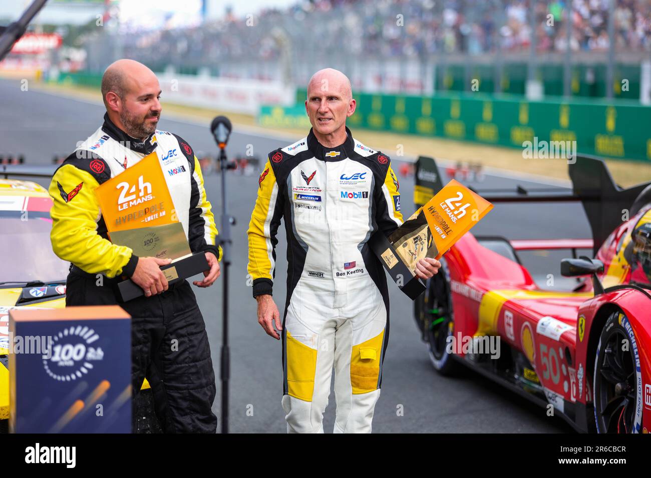 Le Mans, France. 08th June, 2023. KEATING Ben (usa), Corvette Racing ...