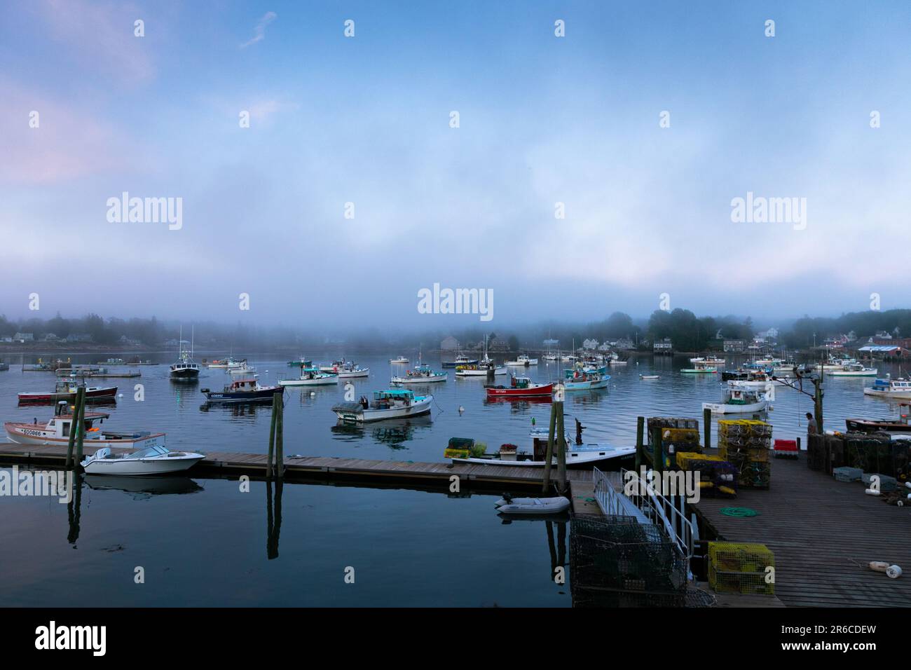 Maine Thurston's Lobster Pound Outdoor View Stock Photo Alamy