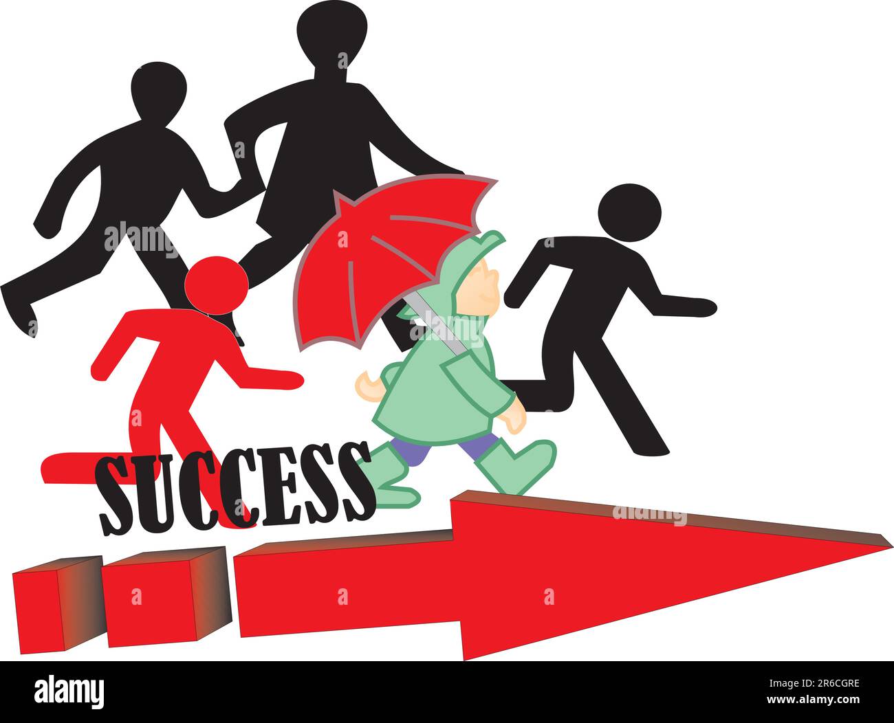 Artist looking at their work Stock Vector Images - Alamy