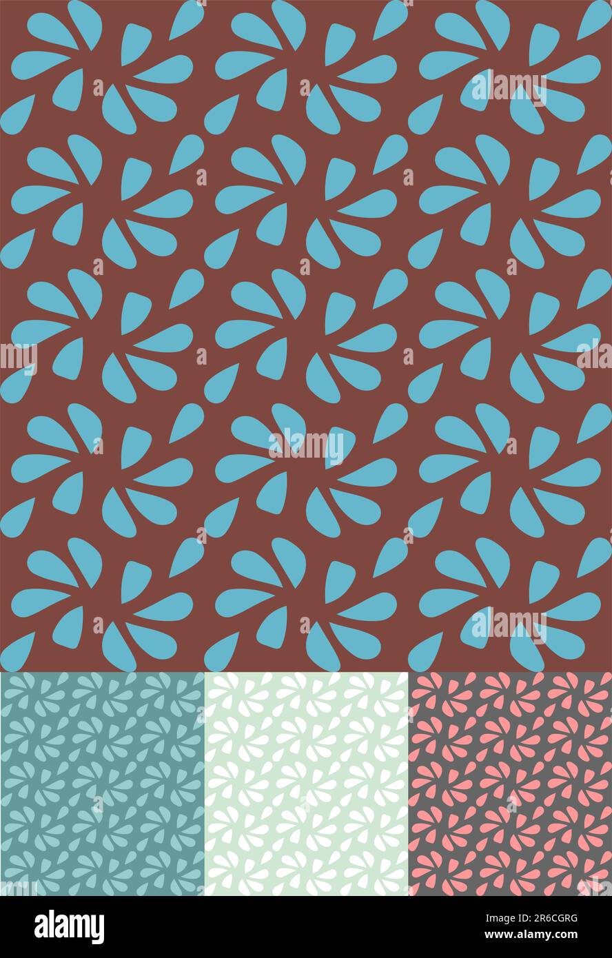 retro seamless pattern / vector background Stock Vector Image & Art - Alamy
