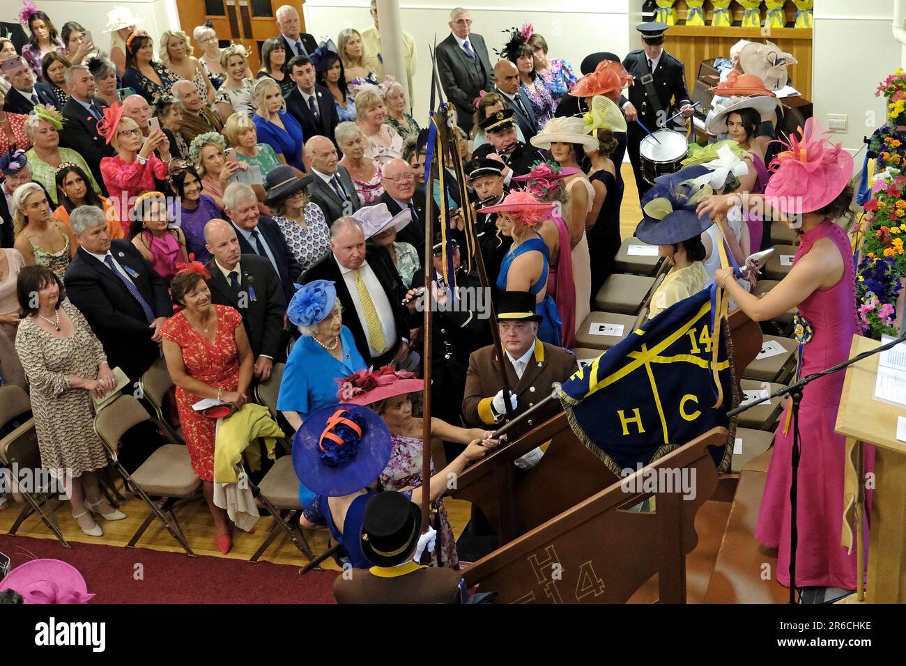 Hawick, UK. 08th June, 2023. Hawick Common Riding 2023, Abigail Tofts