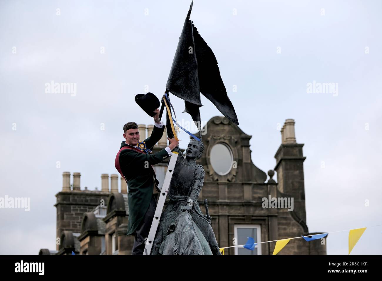 Hawick, UK. 08th June, 2023. Hawick Common Riding 2023, Euan Robson