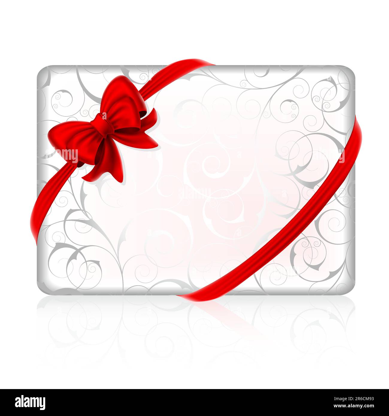 Christmas background with bow Stock Vector Image & Art - Alamy