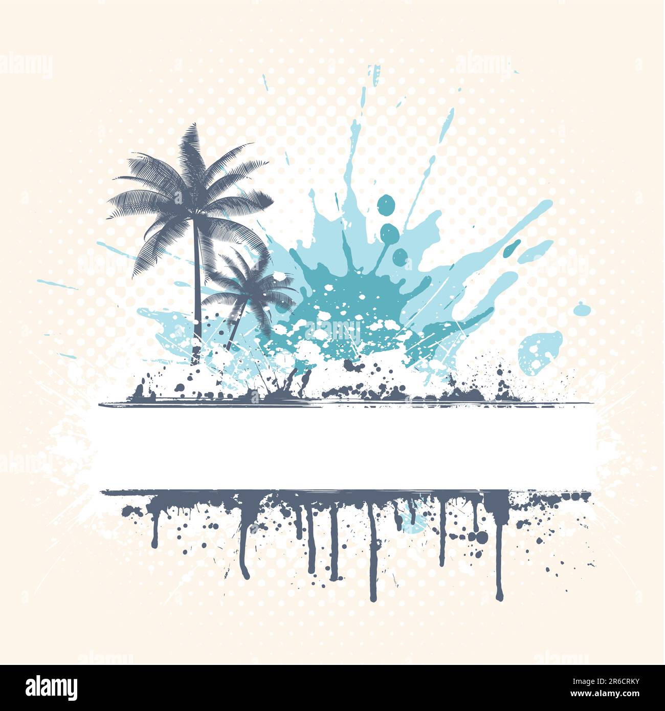 Grunge style palm trees background Stock Vector Image & Art - Alamy