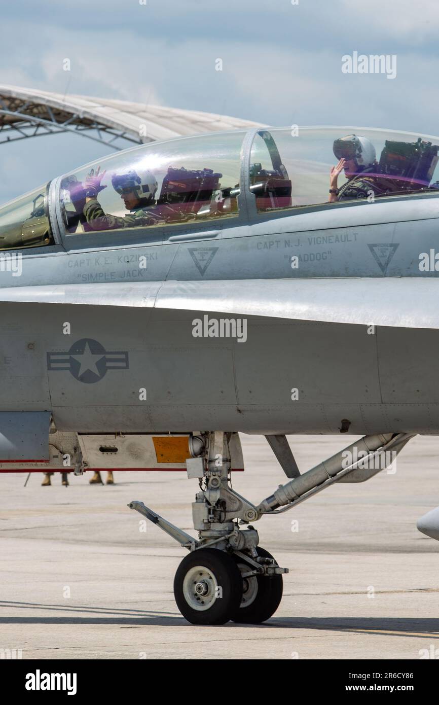 U.S. Marine Corps Capt. Thomas Lauderdale, F/A18 pilot, Marine