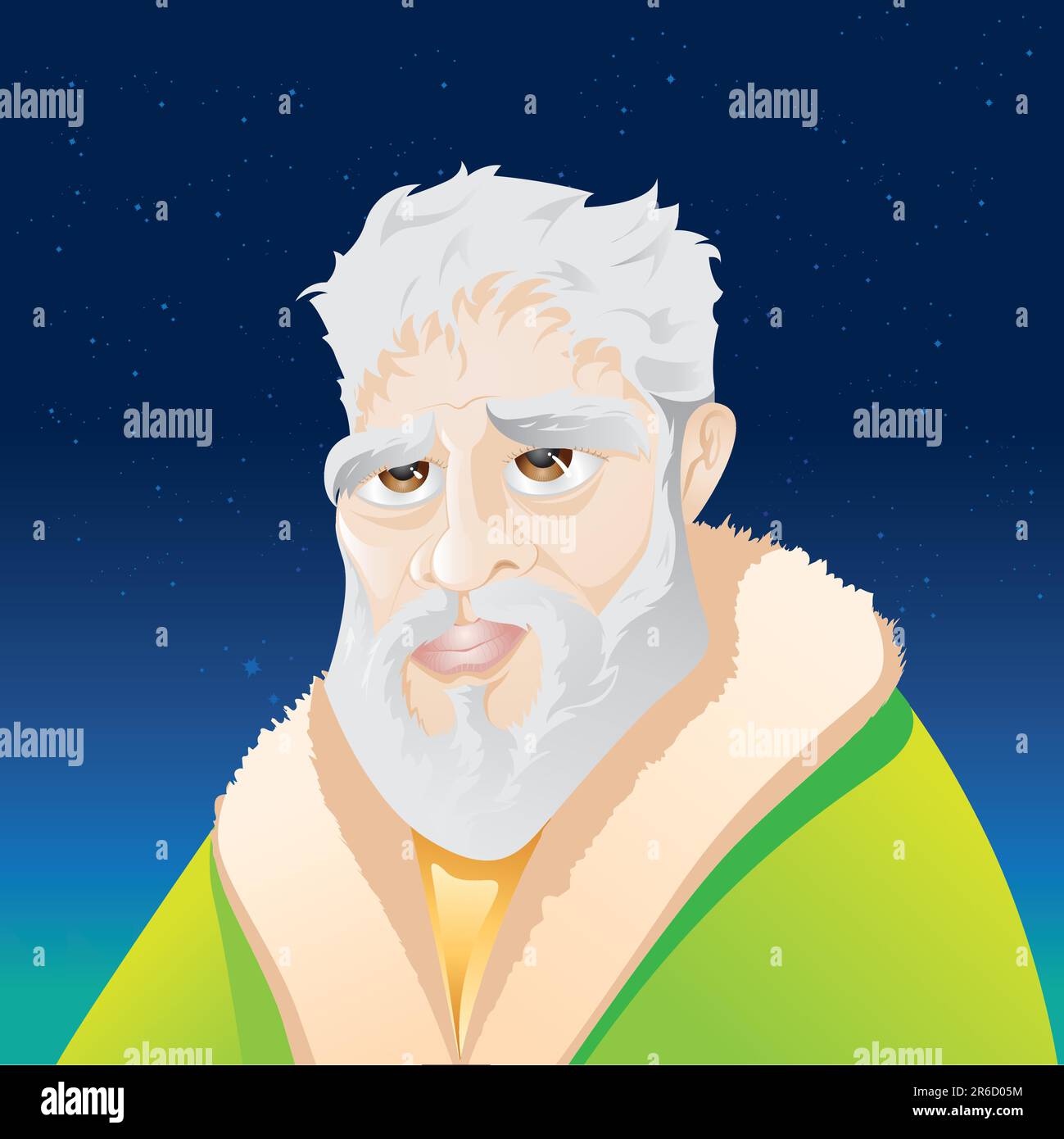 Thoughtful philosopher Stock Vector Images - Alamy