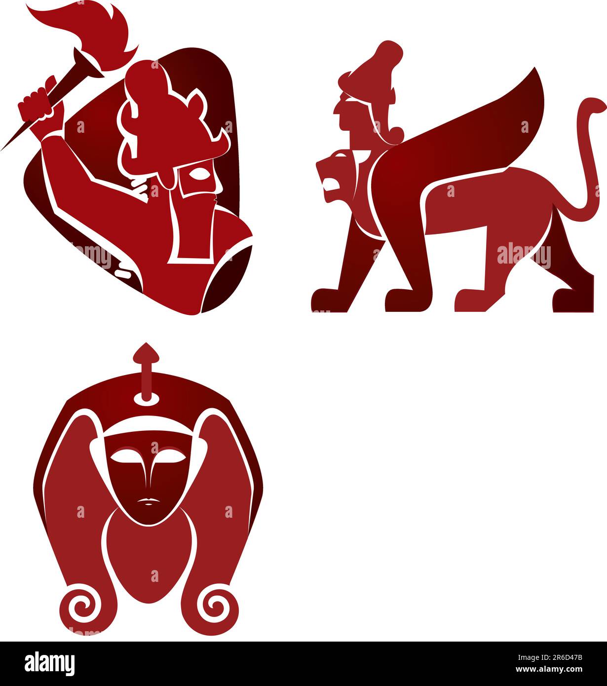 Historical feline art Cut Out Stock Images & Pictures - Alamy