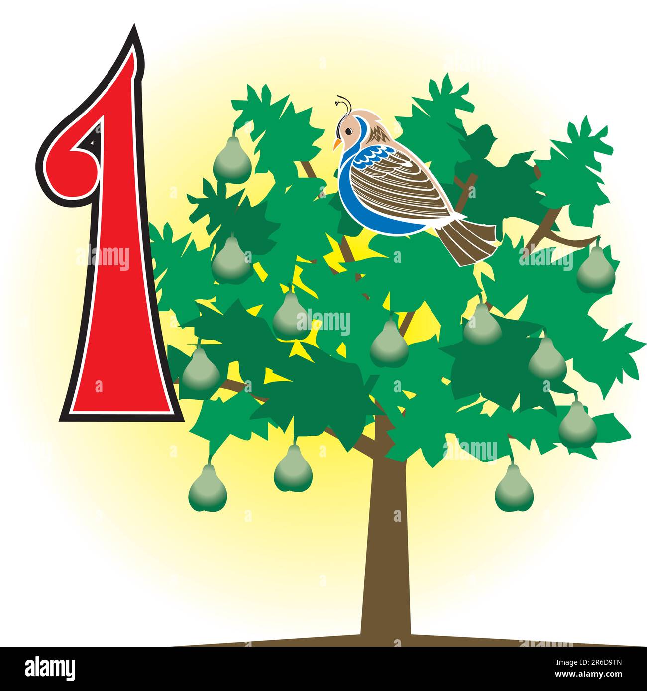can-also-be-used-to-learn-how-to-count-see-all-12-cards-stock-vector