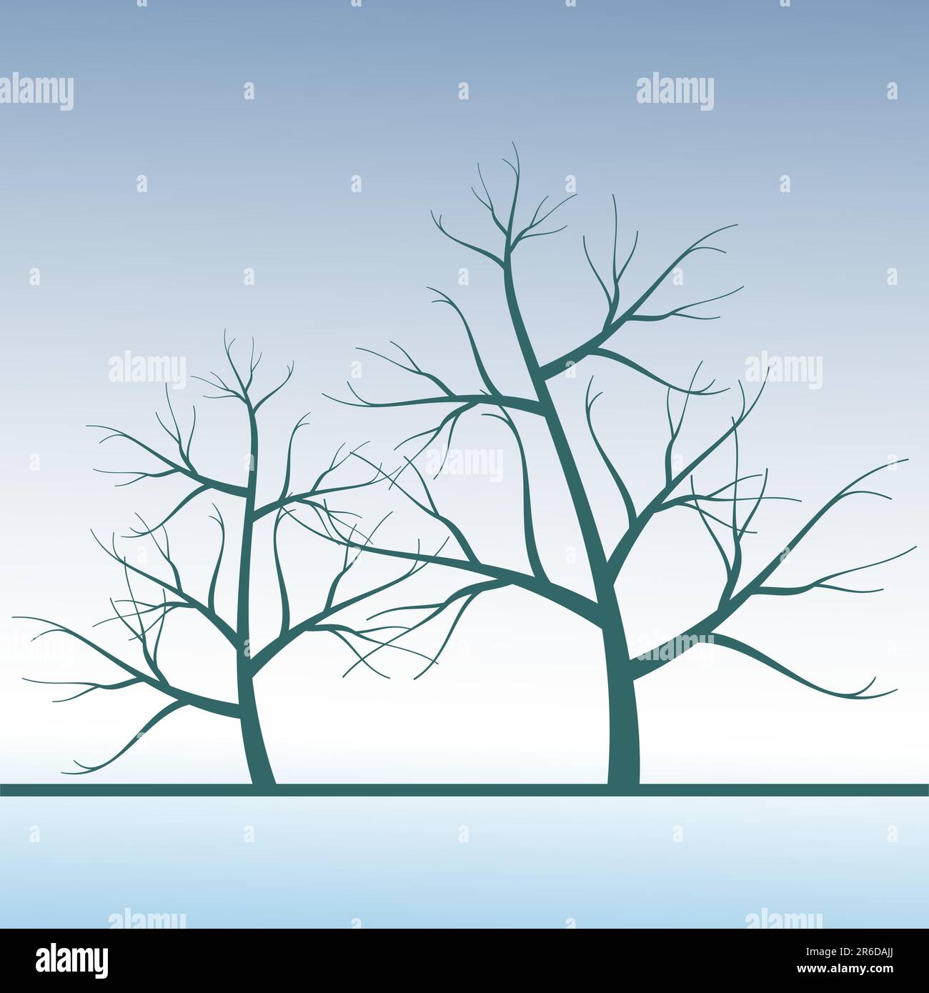 background with a tree Stock Vector Image & Art - Alamy