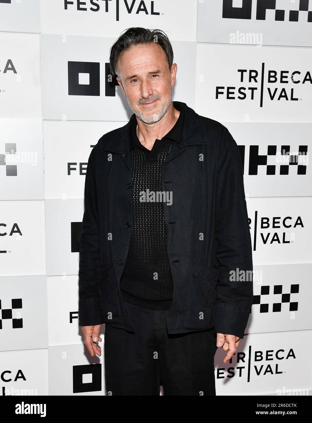David Arquette attends the premiere of "The "Good Half" at OKX Theater