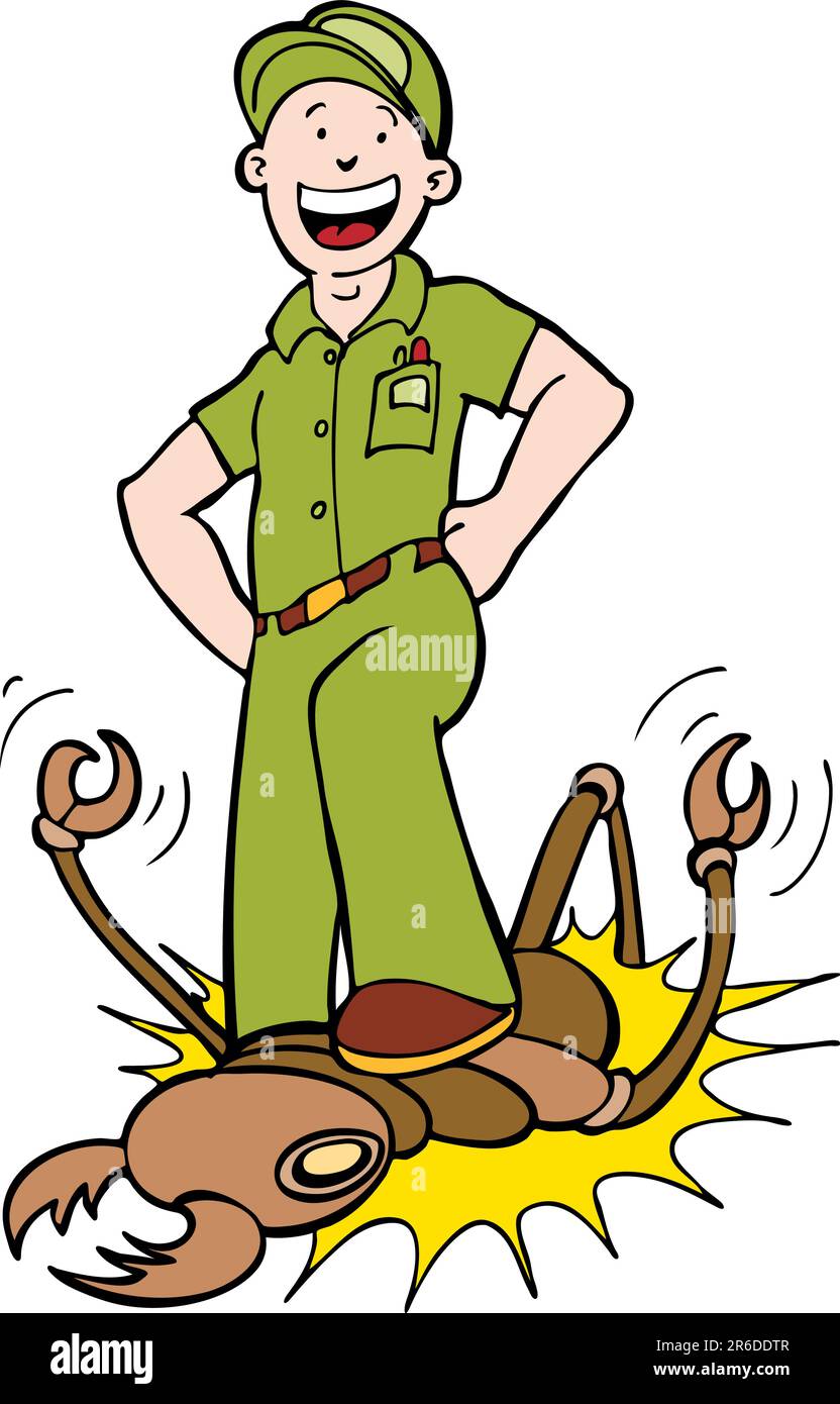 Cartoon illustration killing hires stock photography and images Alamy