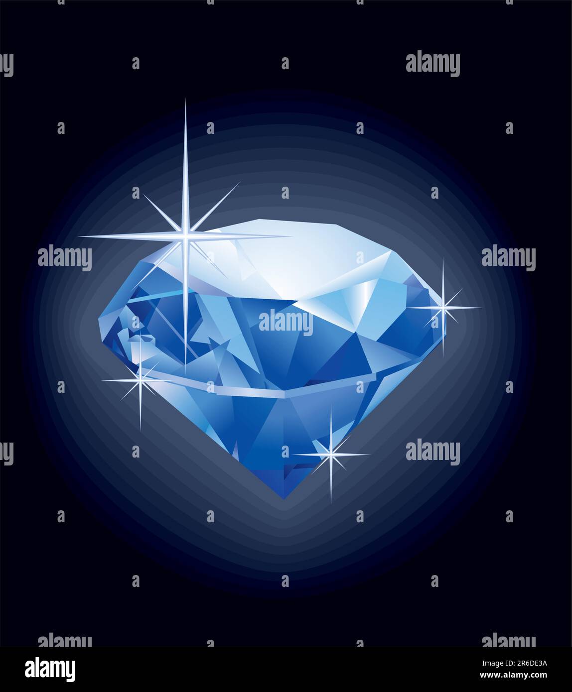 3d diamond heart shape Stock Vector Images - Alamy