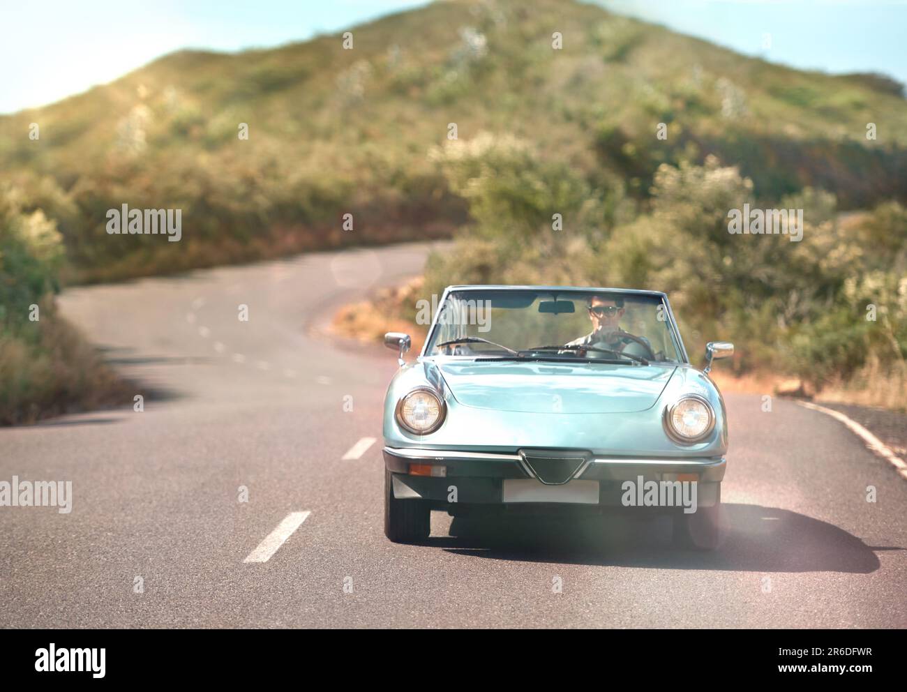 Young adult car driving happy hi-res stock photography and images - Alamy