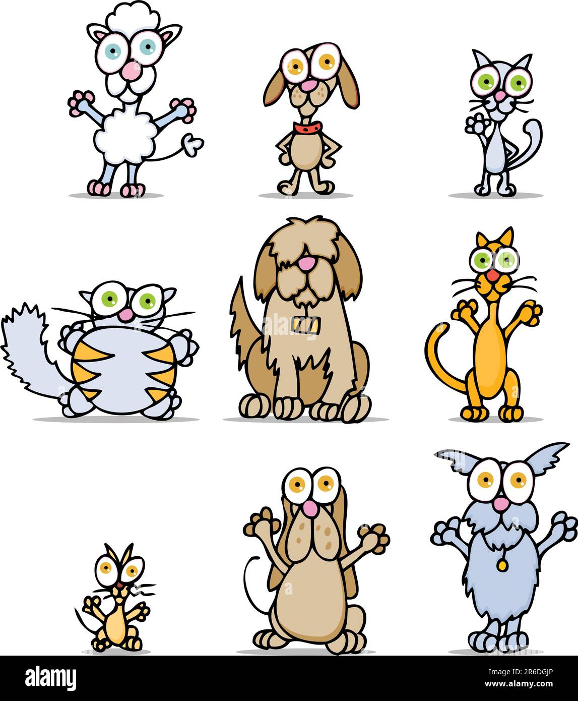Mad dogs Stock Vector Images - Alamy