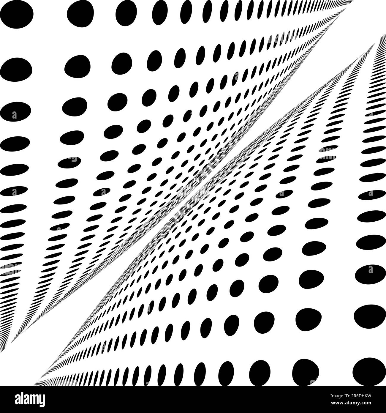 black halftone dots (vector illustration Stock Vector Image & Art - Alamy