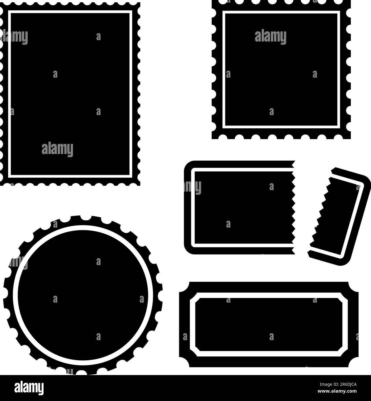 Set of multiple web labels and icons stamp / ticket style Stock Vector Image & Art Alamy