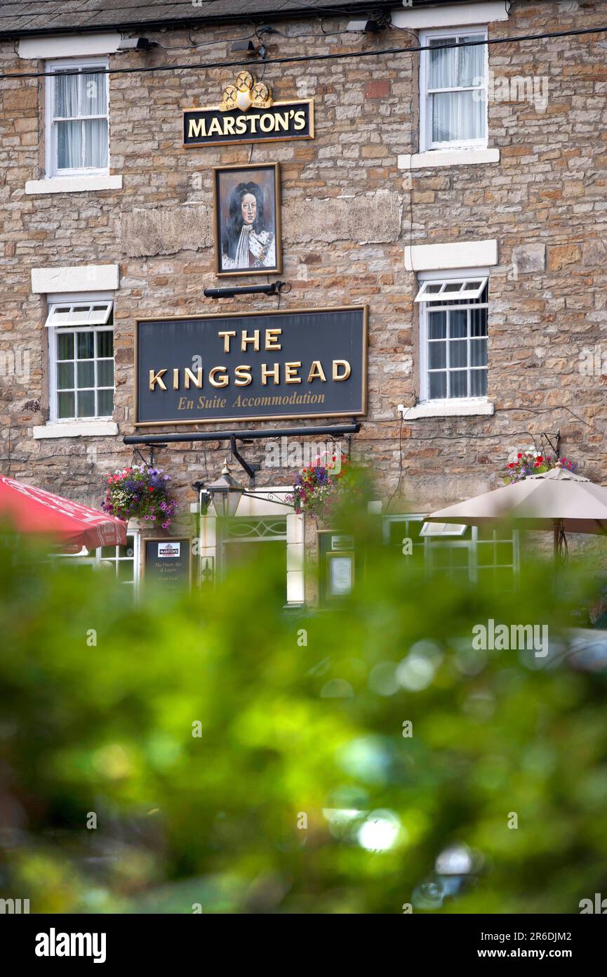 The Kings head public house, Allendale, Northumberland Stock Photo Alamy