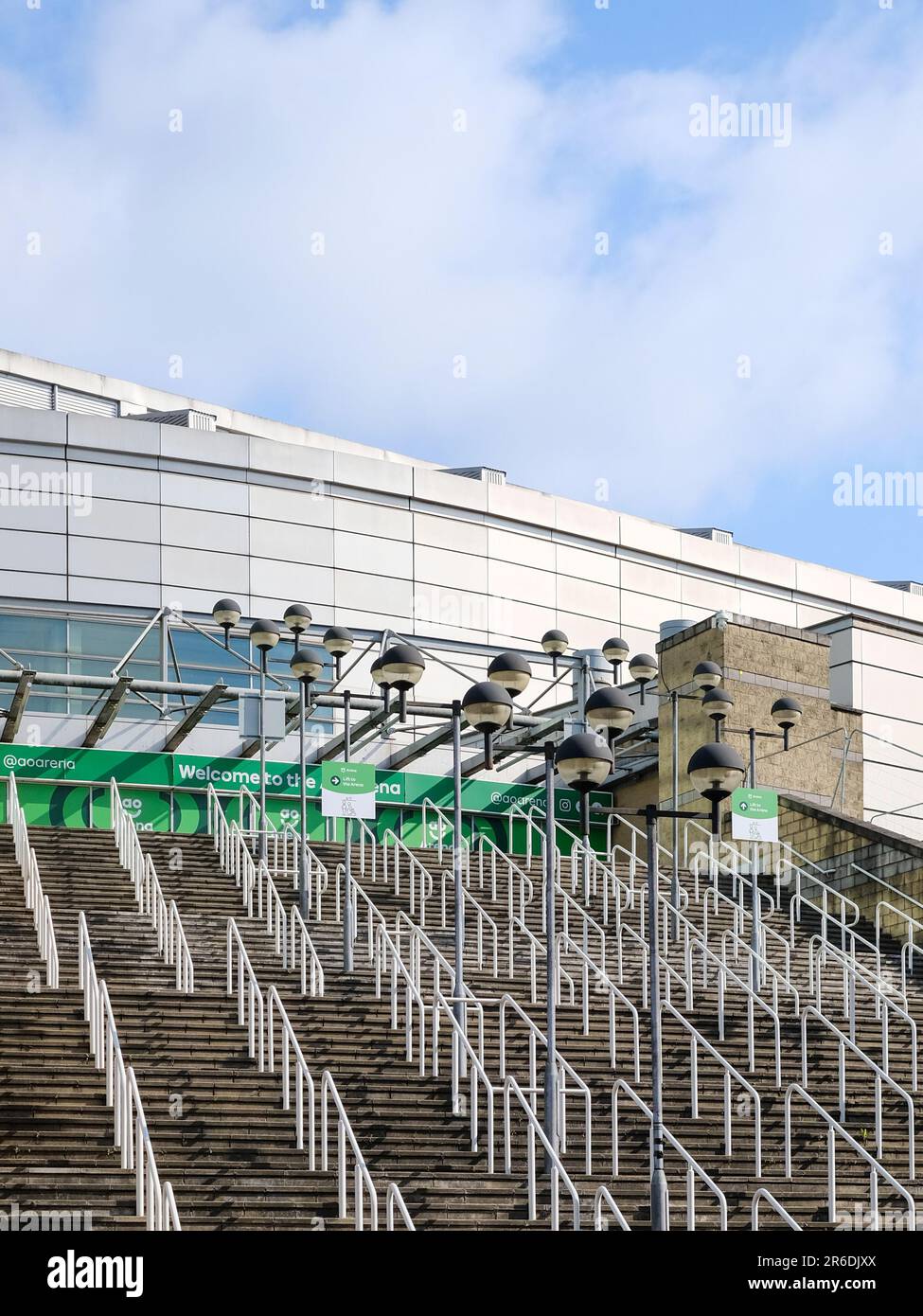 AO Arena, Manchester Stock Photo