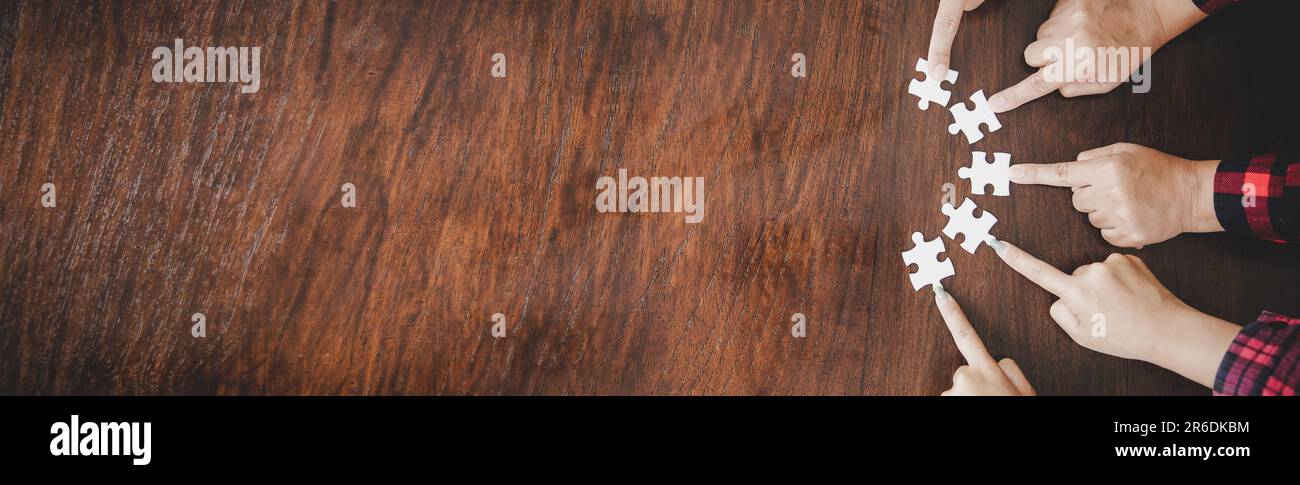 Banner group of Implement improve puzzle solve connections together