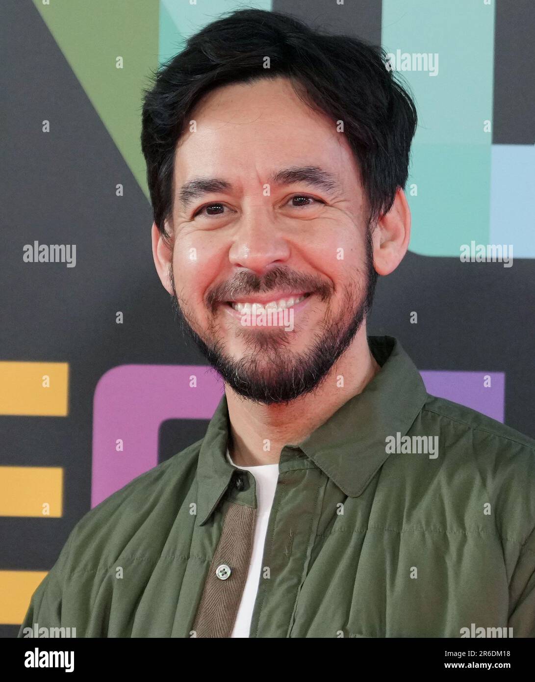 Mike Shinoda Los Angeles, USA. 08th June, 2023. Mike Shinoda from Linkin Park