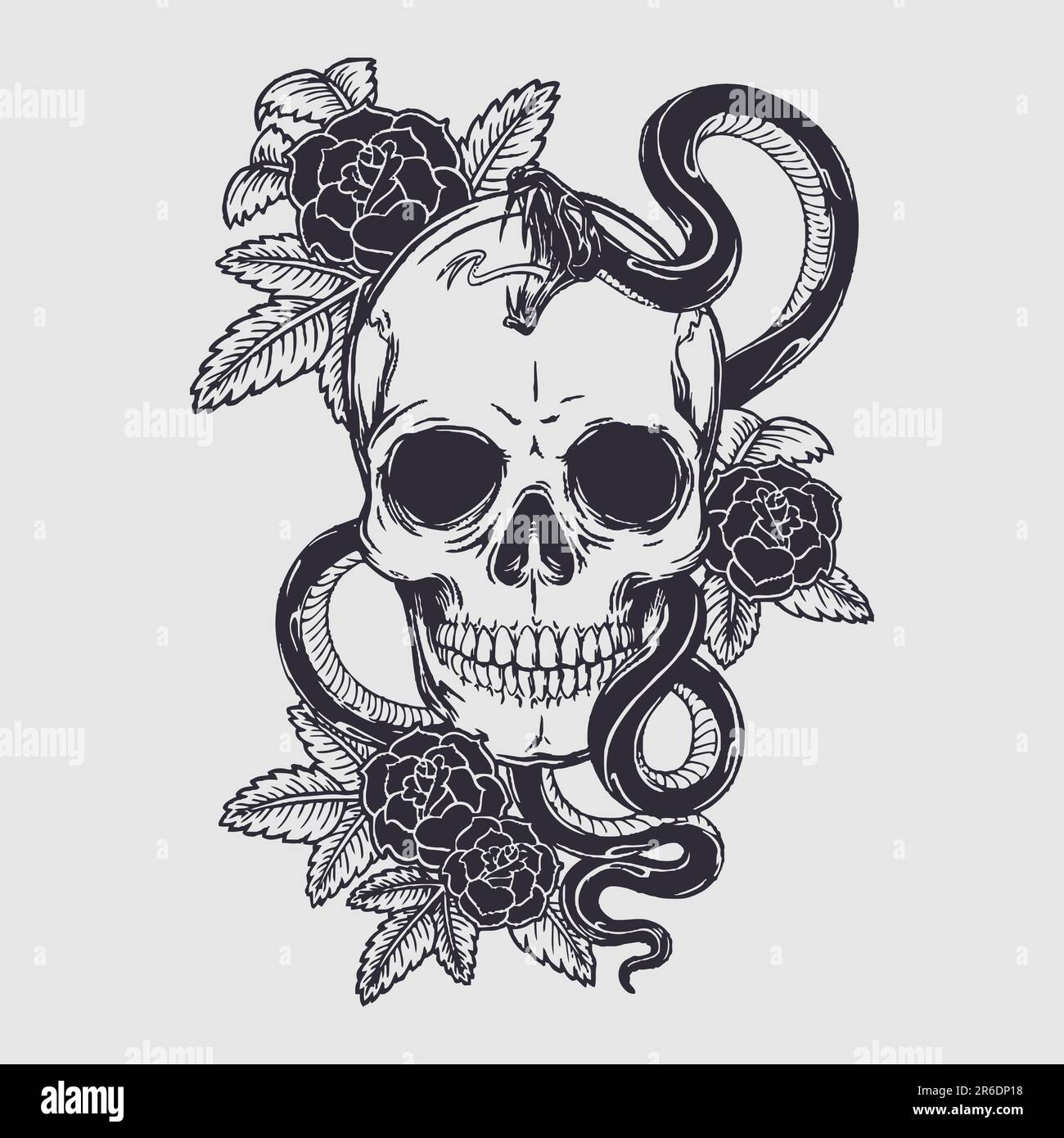 Skull vector artwork Stock Vector Image & Art - Alamy