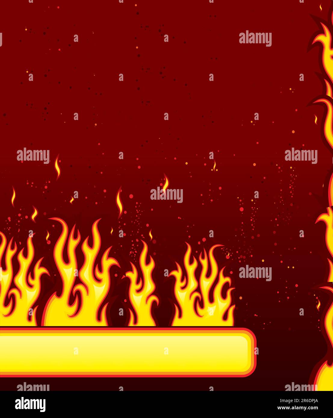 Fire Ground Vector Fire light is magic Stock Vector Images - Alamy