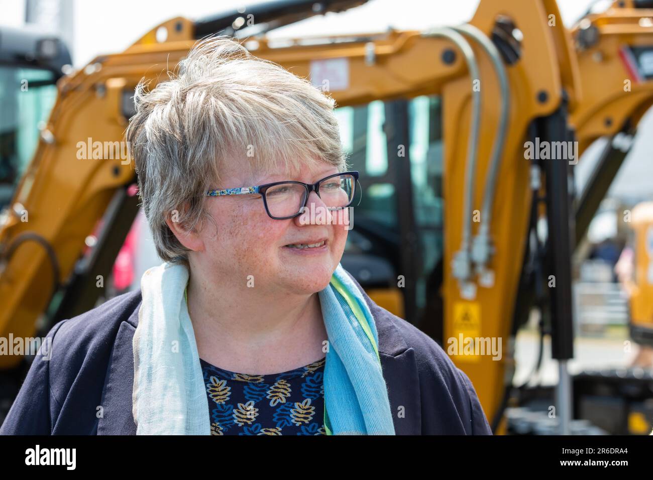 Wadebridge, Cornwall,8th June 2023, The Environment Secretary, Thérèse