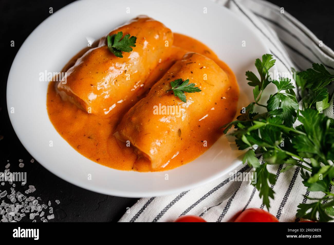 Meat Wrapped In Cabbage Leaves
