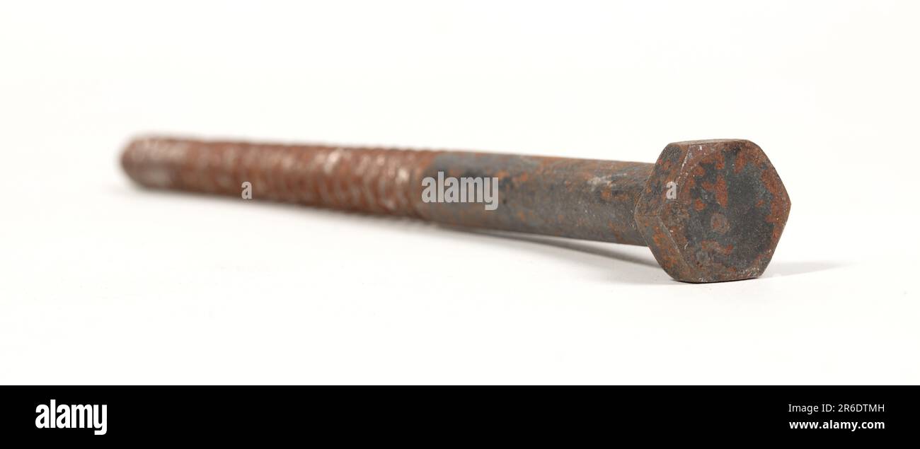 Large old rusty spike hi-res stock photography and images - Alamy
