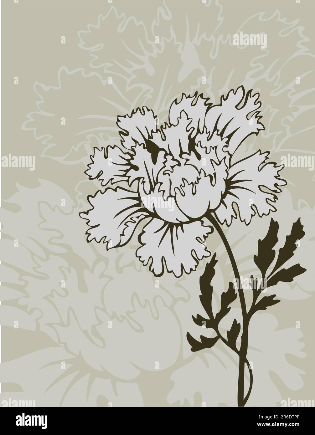 Passion flower summer Stock Vector Images - Alamy