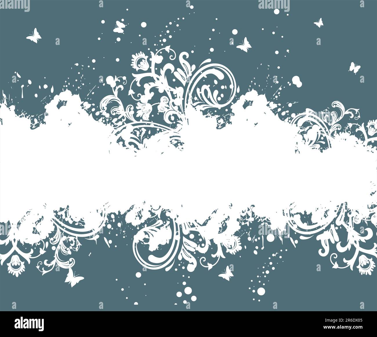 Summer flower frame, vector illustration Stock Vector Image & Art - Alamy