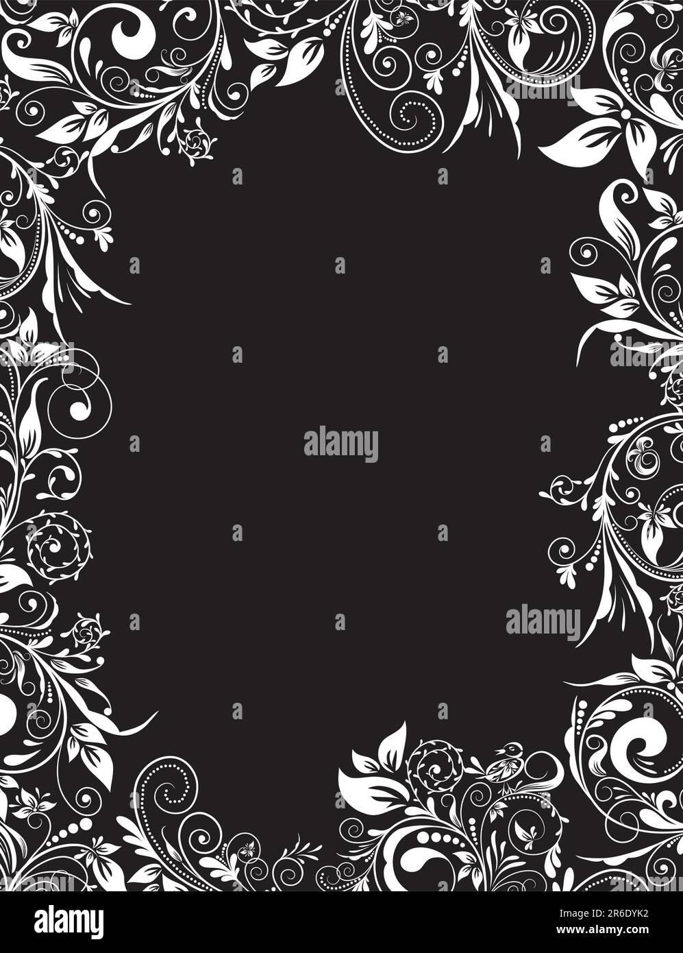 Frame floral for design, vector illustration Stock Vector Image & Art ...